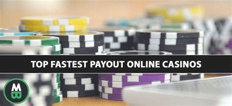 fastest online casino payouts